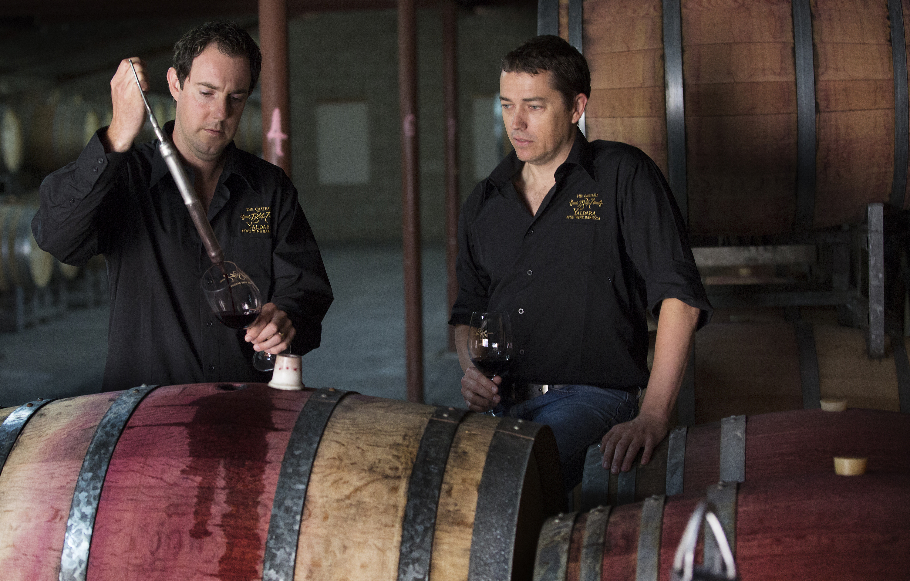 Winemakers Chris Coulter & Alex Peel